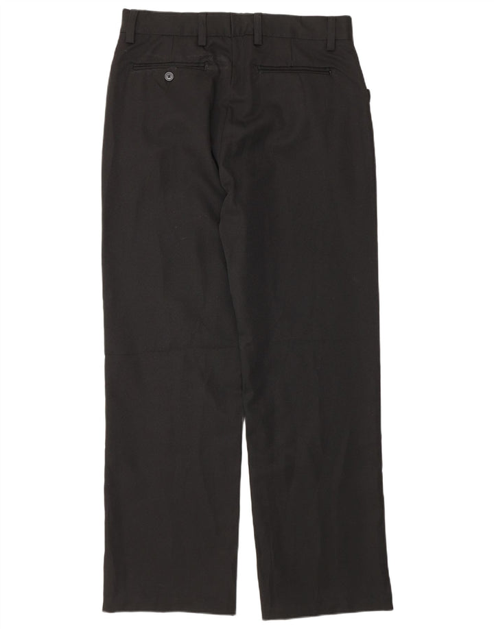 Champion Pantalones Casuales Rectos Para Hombre Medianos W32 L30 Negro