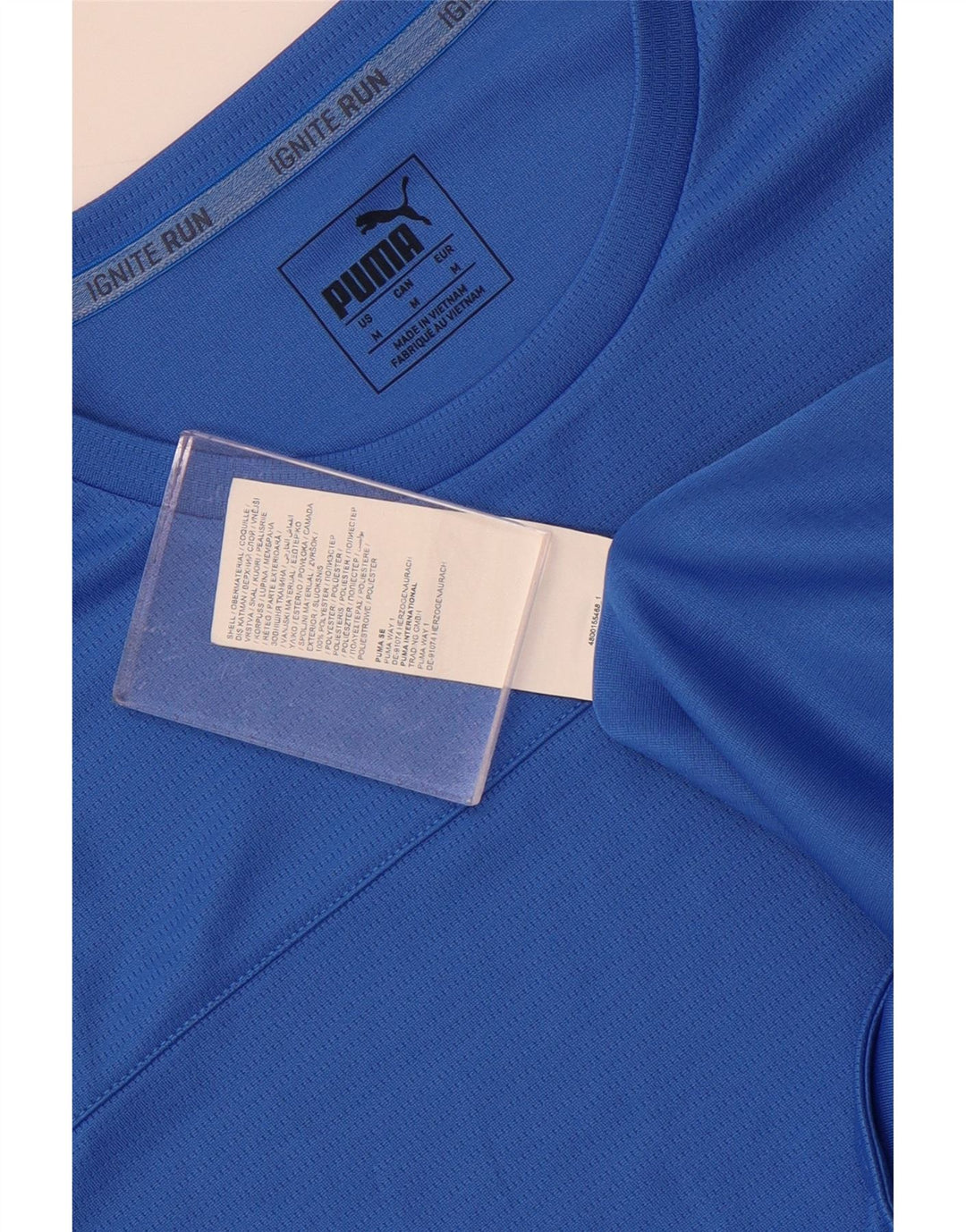 Camiseta Puma Hombre Top Azul Medio Poliéster