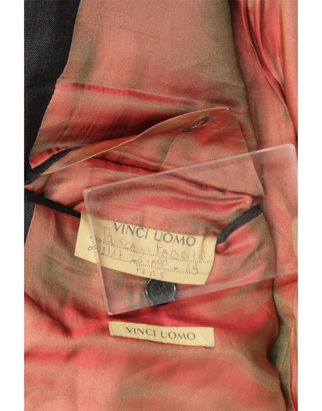 Loro Piana Chaqueta tipo blazer con doble botonadura para hombre UK 40 Large Grey Wool