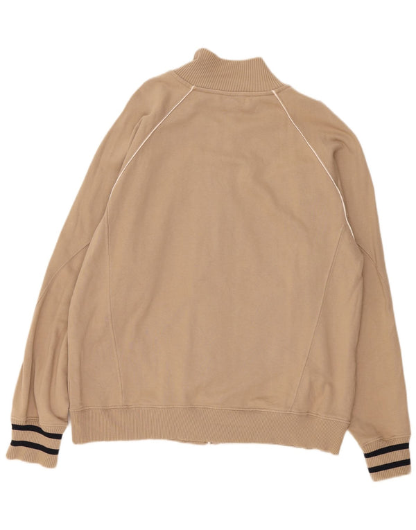 Champion Chaqueta De Chándal Para Hombre XL Algodón A Rayas Beige