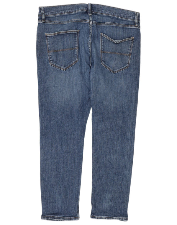 Marks & Spencer Jeans ajustados para hombre W34 L27 Algodón azul