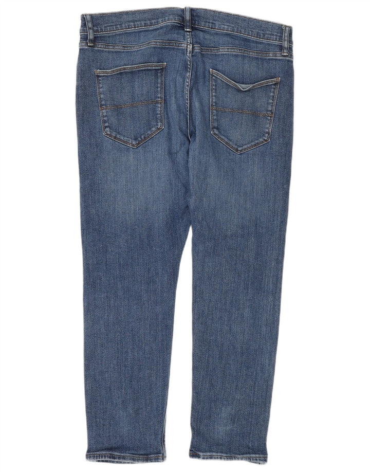 Marks & Spencer Jeans ajustados para hombre W34 L27 Algodón azul