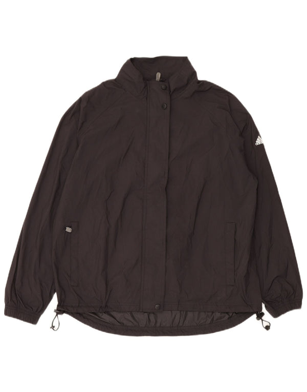 Adidas Chaqueta impermeable Climashell para mujer UK 40 XL Poliéster negro
