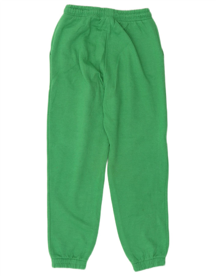 Zara Mujer Pantalón Chándal Joggers UK 10 Small Verde Poliéster