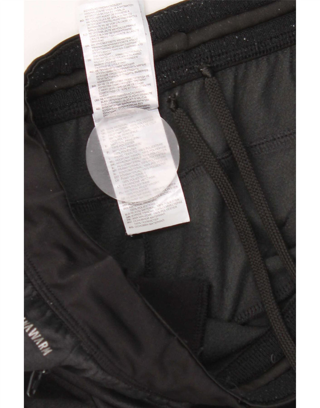 Adidas Hombre Climawarm Pantalones De Chándal Grande Negro Poliéster