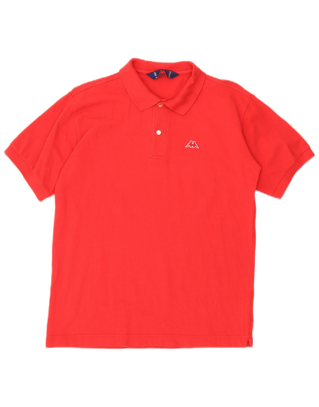Polo Kappa Hombre Algodón Rojo Medio