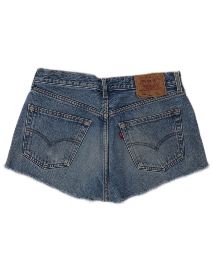 Levi's Mujer 501 Denim Hot Pants W32 Algodón Azul Grande