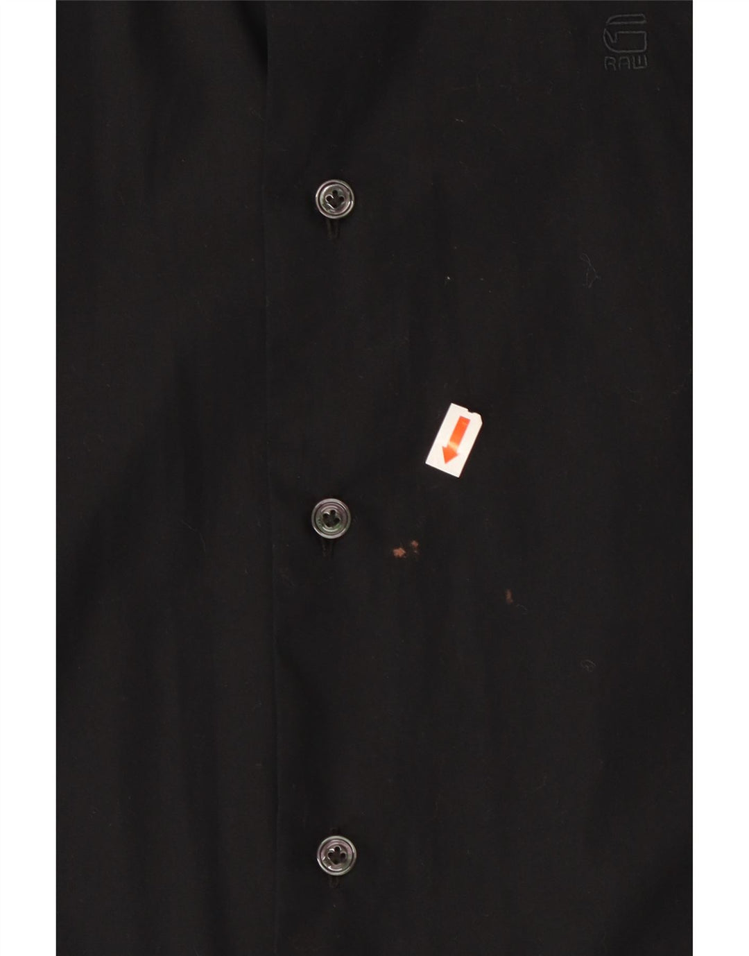 G-STAR Hombre Camisa Slim Fit Pequeña Negra