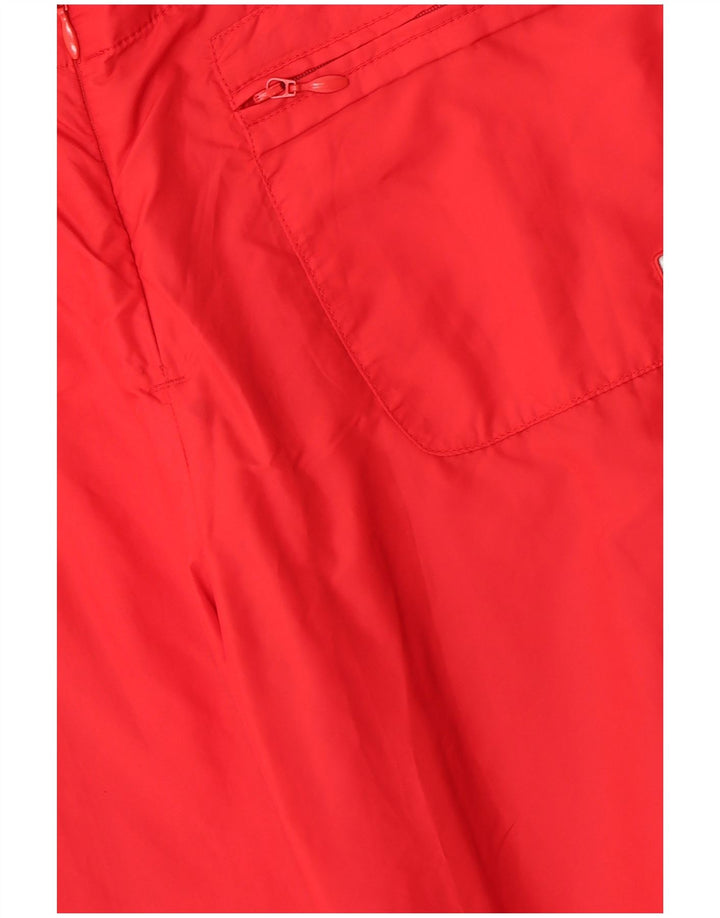 Champion Mujer Joggers Capri Pantalones Medianos W28 L19 Poliamida Roja