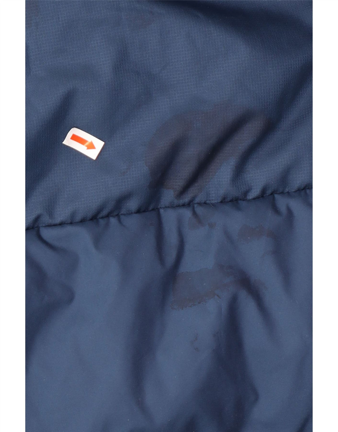 ADIDAS Chaqueta acolchada con capucha para hombre UK 42 XL Azul marino Poliamida Invierno