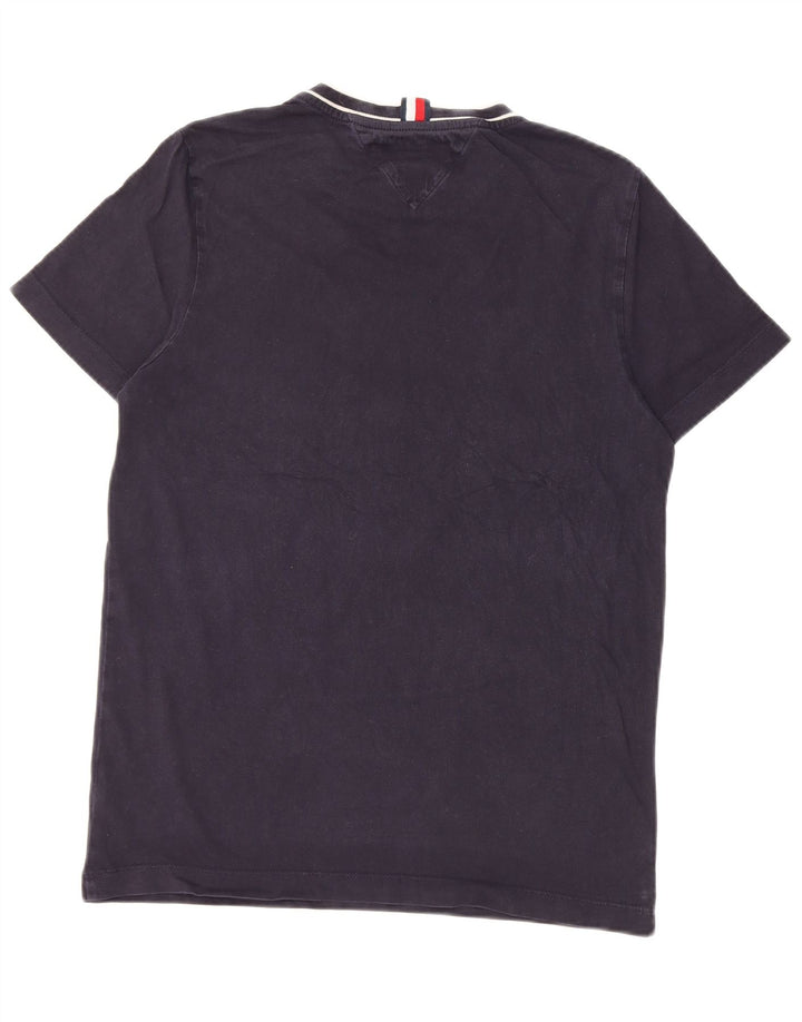 Tommy Hilfiger Camiseta para hombre Top Small Azul marino Algodón