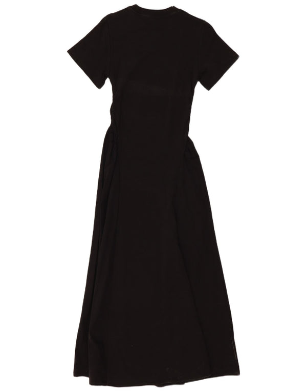 Cos Vestido largo para mujer Reino Unido 8 Pequeño Algodón negro