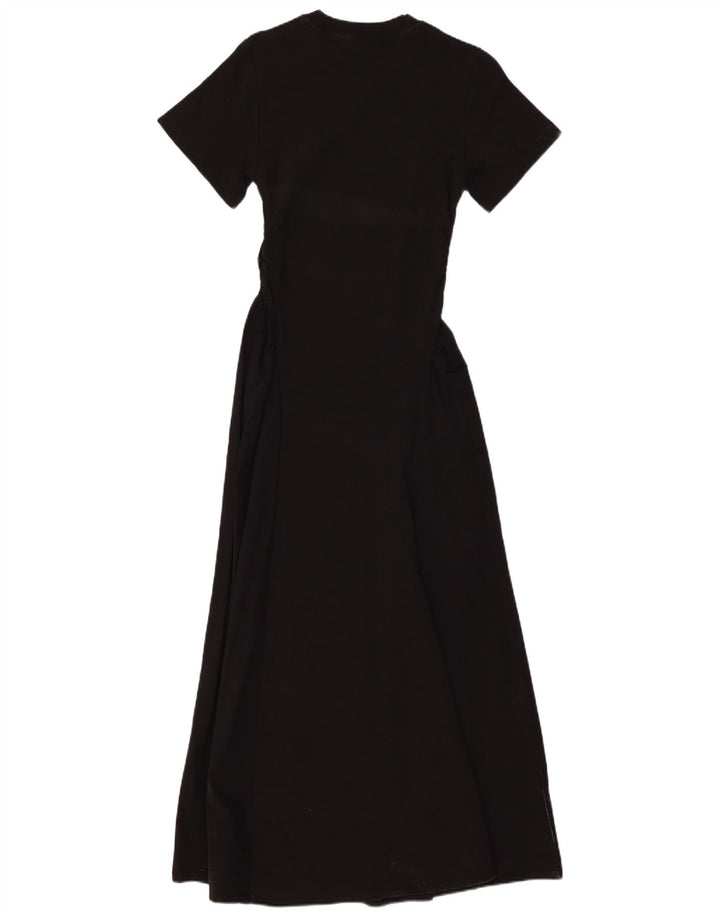 Cos Vestido largo para mujer Reino Unido 8 Pequeño Algodón negro