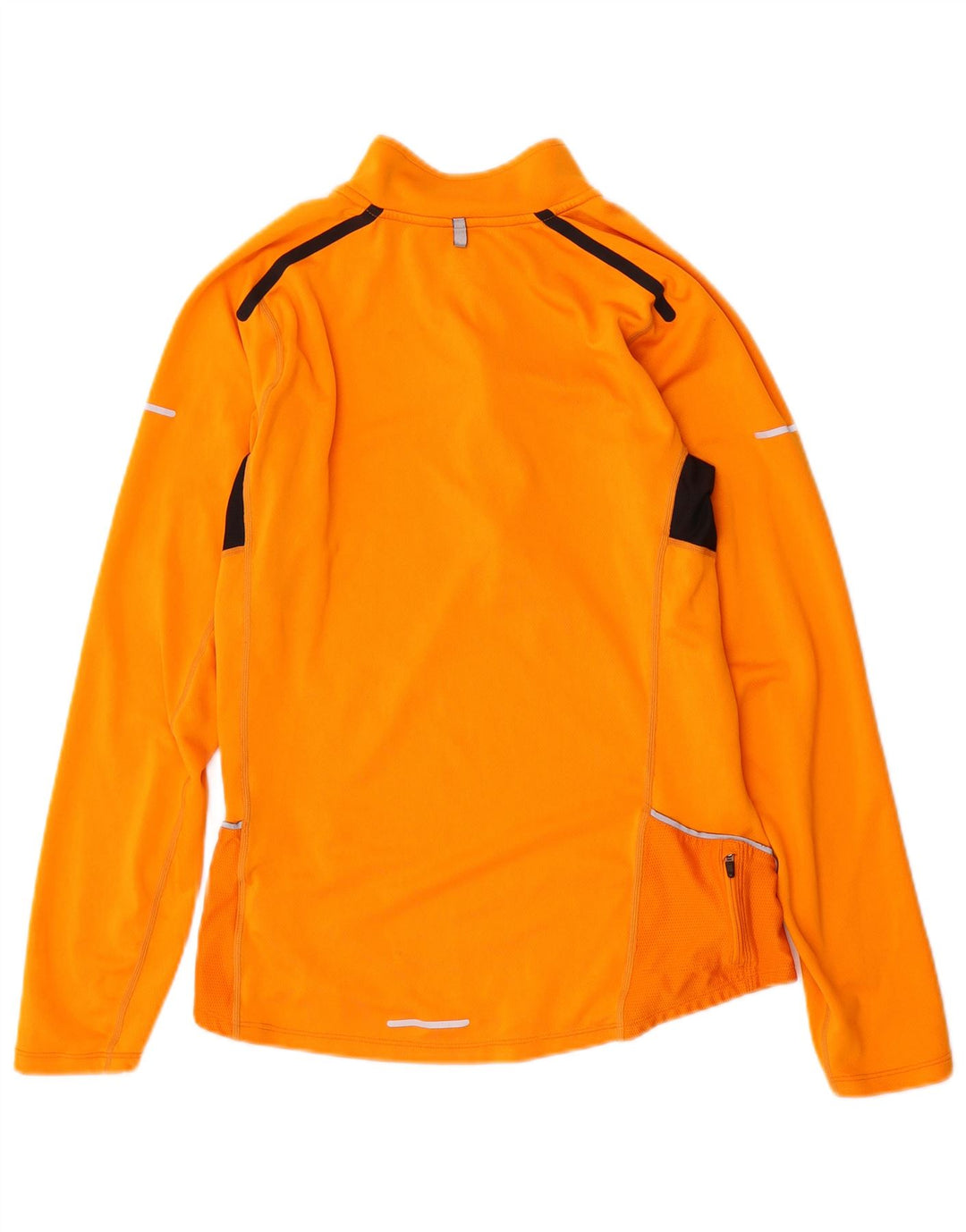 Nike Dri Fit - Chándal con cremallera y cuello para hombre, color naranja medio