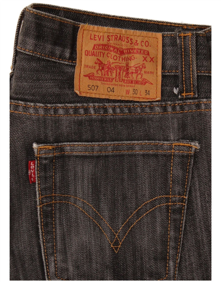 Levi's Vaqueros Bootcut 507 para Mujer W30 L34 Gris Moteado