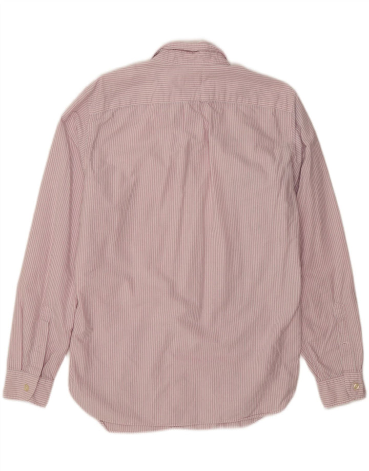 Camisa para hombre J. Crew de algodón a rayas rosa medio