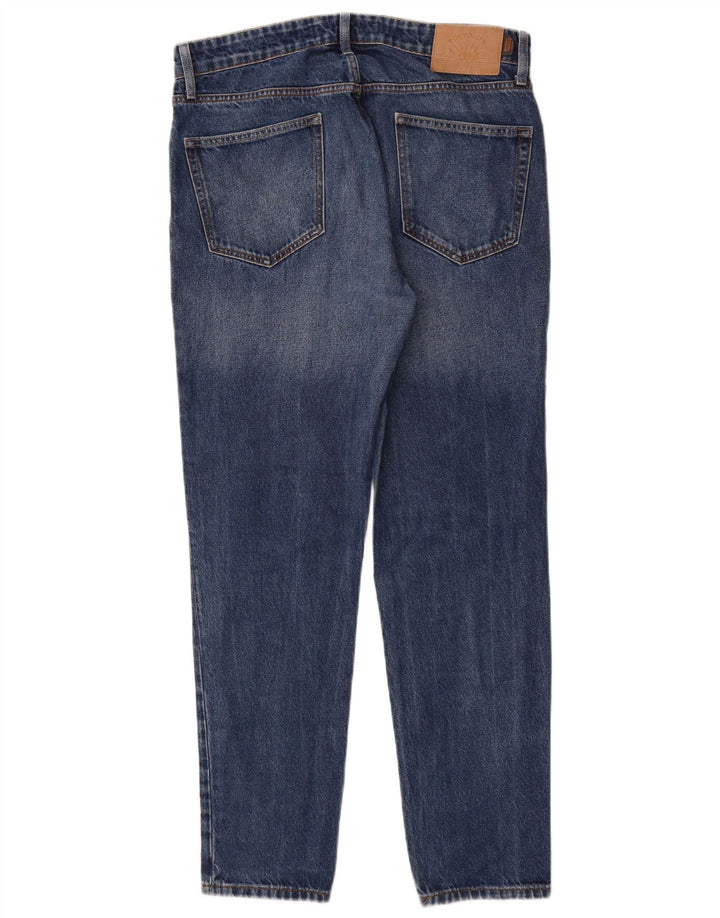 SUPERDRY Vaqueros cónicos para hombre W32 L32 Algodón azul