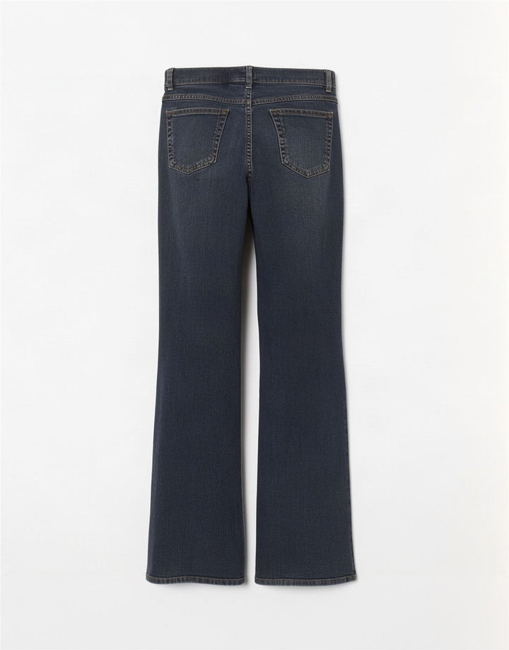 Marks & Spencer Vaqueros Bootcut para Mujer Reino Unido 40 Grande W34 L31 Algodón Azul