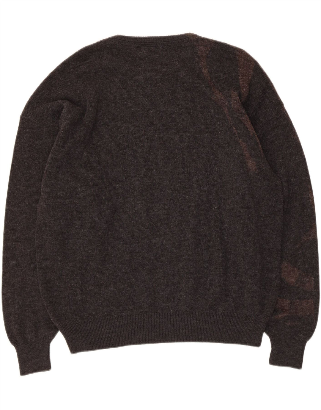 Croft & Barrow Suéter De Cuello Redondo Para Hombre Grande Gris Argyle/Diamante