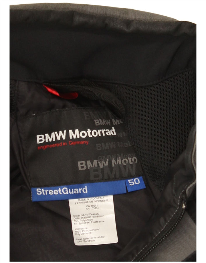 BMW Motorrad Chaqueta Racer para hombre IT 50 Large Gris Colorblock Poliamida