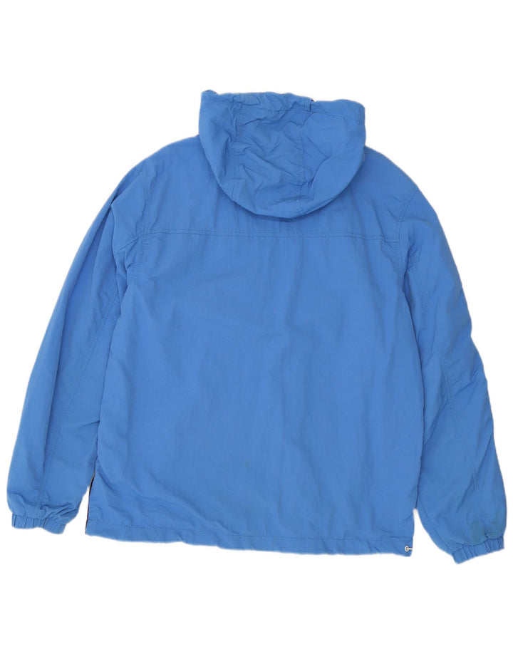 Tommy Hilfiger Chaqueta Anorak con capucha y gráfico para hombre UK 38 Azul medio