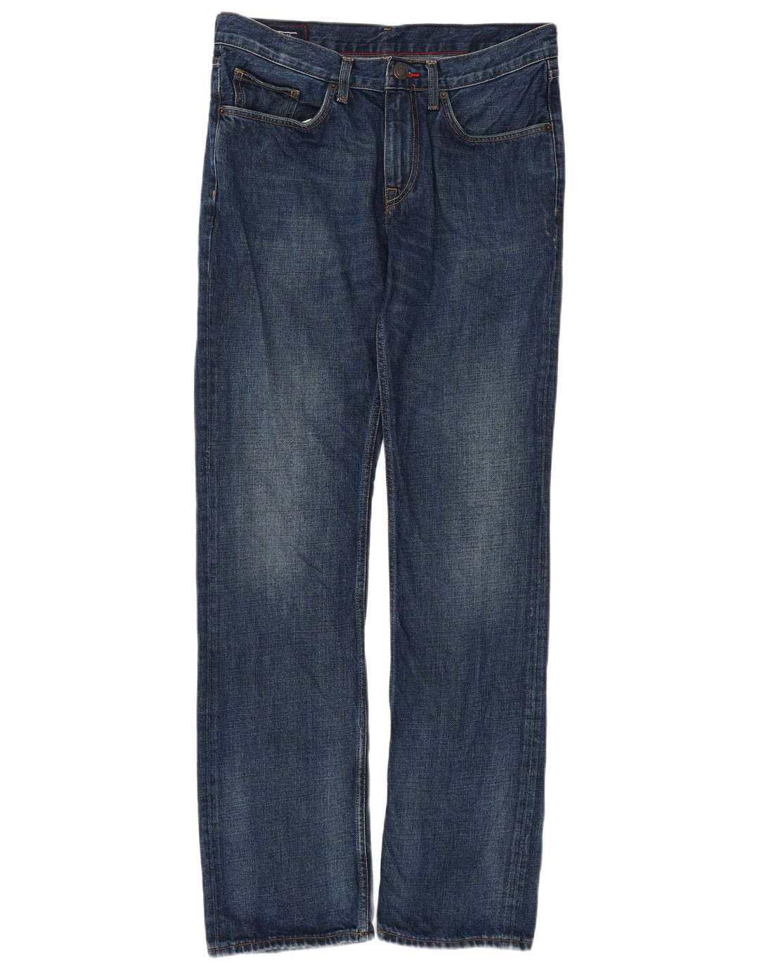 TOMMY HILFIGER Vaqueros rectos para hombre W32 L32 Algodón azul