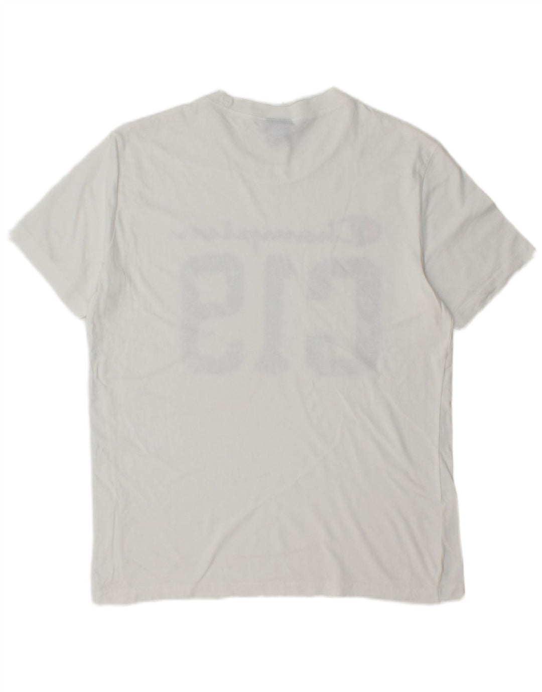CHAMPION Camiseta gráfica para hombre Top mediano blanco
