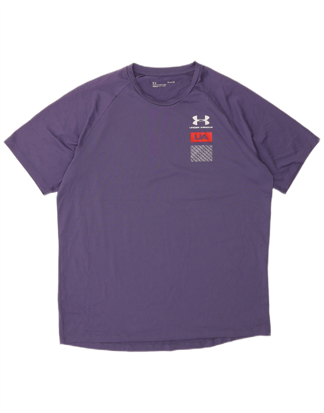 Under Armour - Camiseta gráfica para hombre, talla grande, color morado