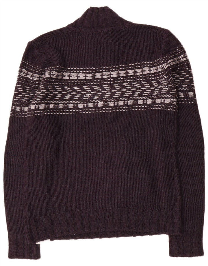 Calvin Klein Jeans Hombre Botón Cuello Jersey Suéter Medio Azul Marino