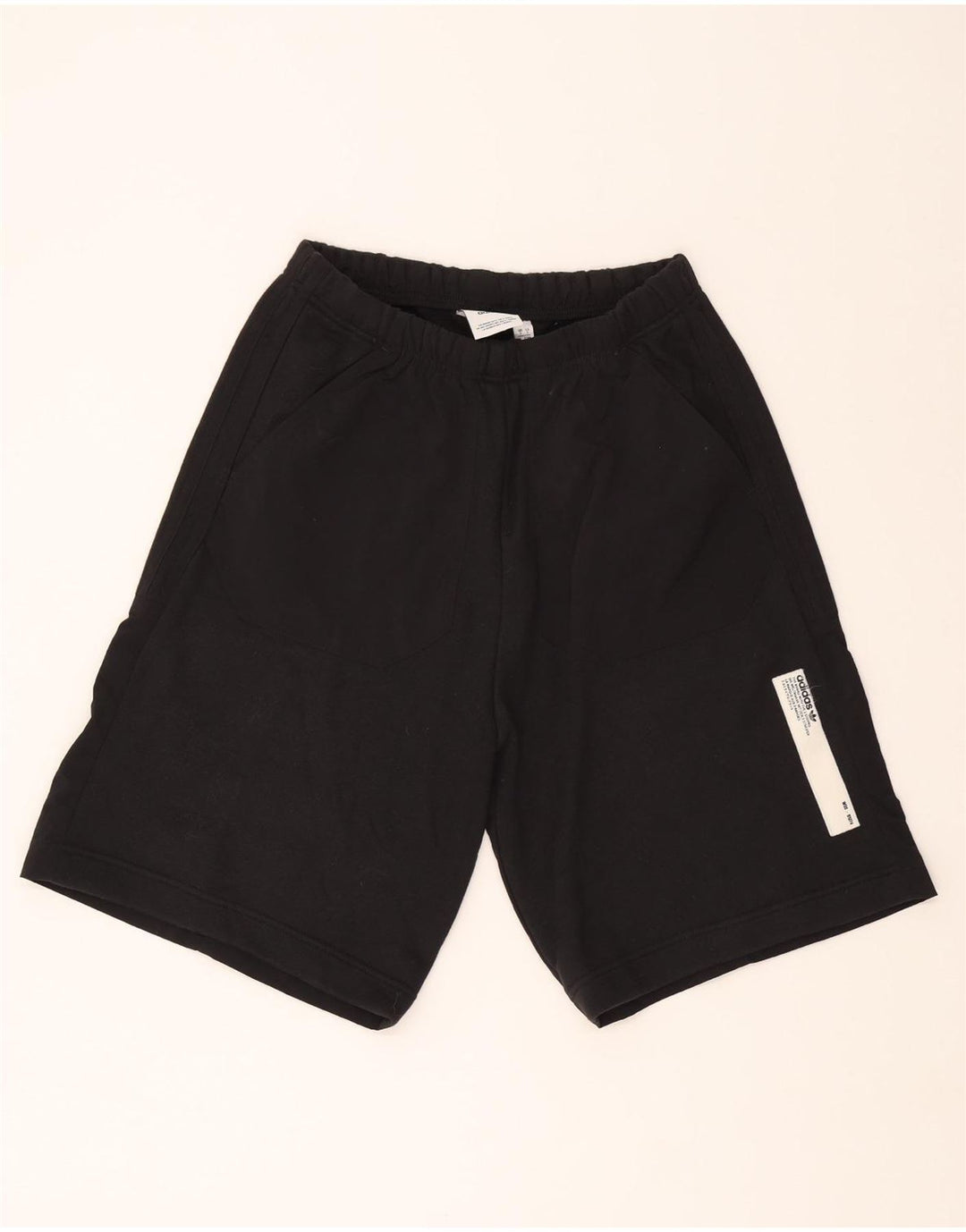 ADIDAS Mens Sport Shorts Small  Black Cotton Vintage Adidas and Second-Hand Adidas from Messina Hembry 