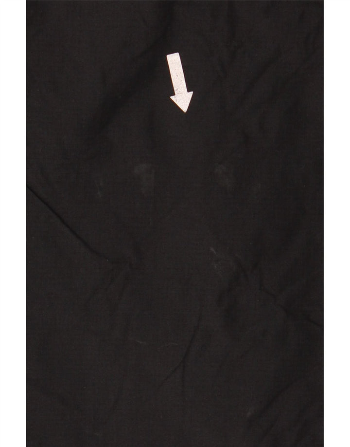 Superdry Chaqueta Cortavientos Con Capucha Para Mujer UK 44 Medium Black Nylon