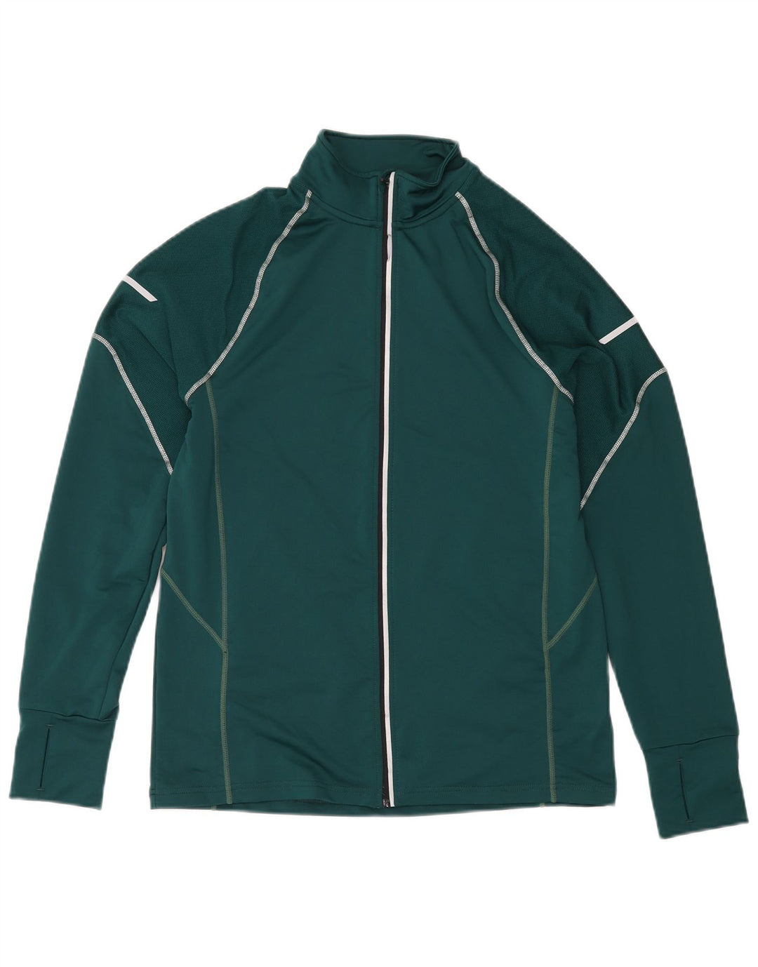 Chaqueta superior de chándal IsoCool para hombre de Mountain Warehouse Poliéster verde medio