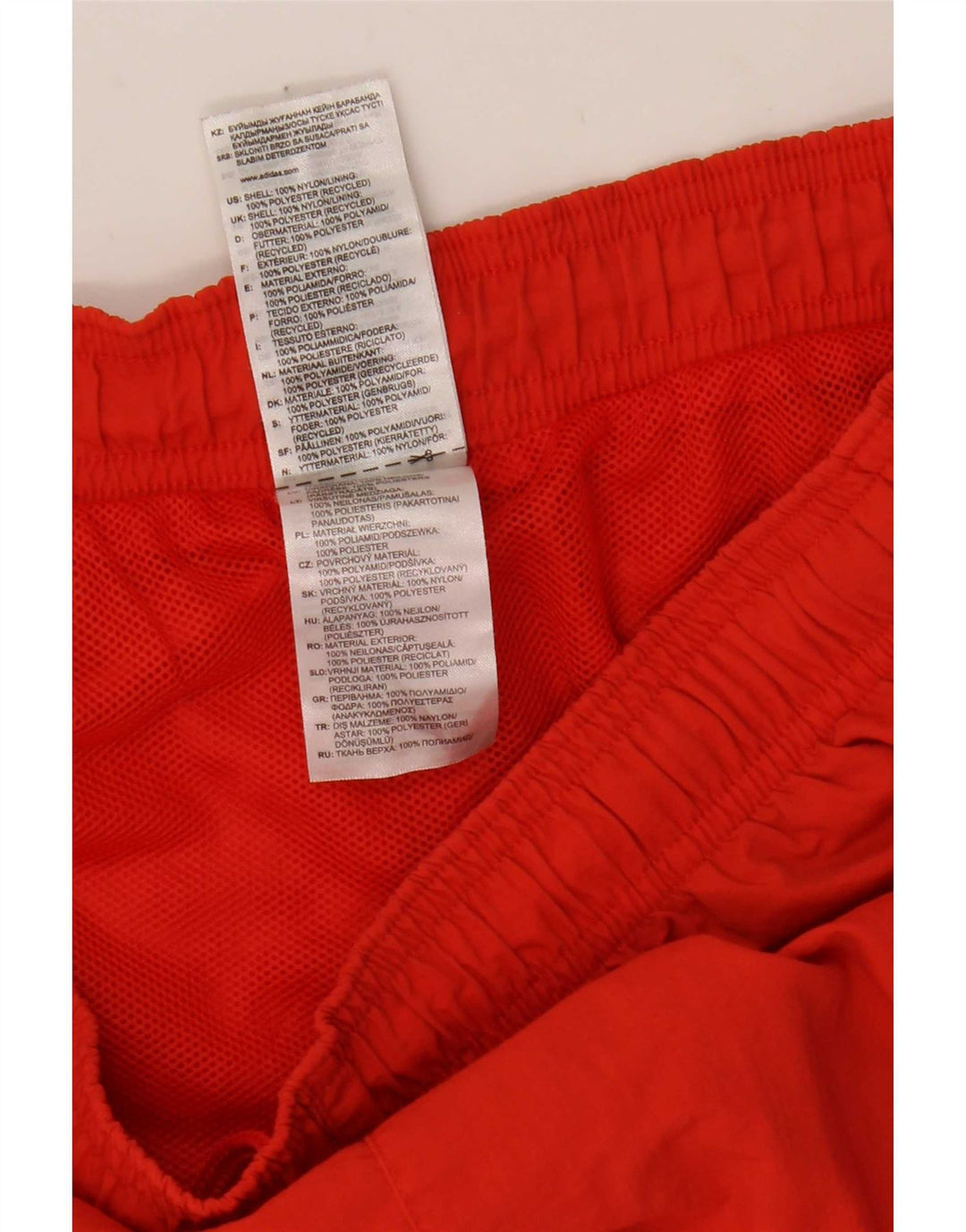 Bañador Adidas Hombre Mediano Rojo Nylon