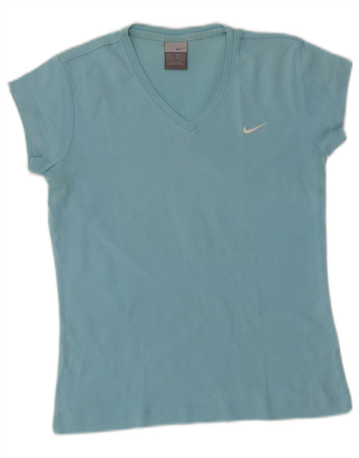 Nike Camiseta para Mujer Top UK 14/16 Large Azul