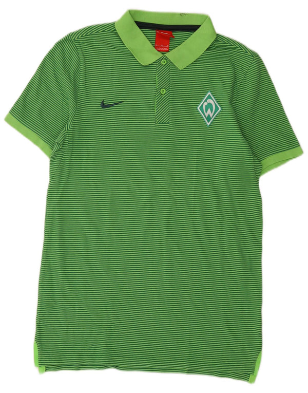 Polo Nike SV Werder Bremen de algodón a rayas verde medio para hombre