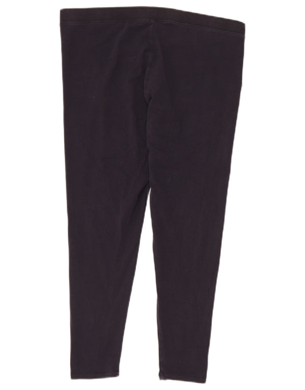 Marks & Spencer Leggings para mujer Reino Unido 46 Grande Algodón azul marino