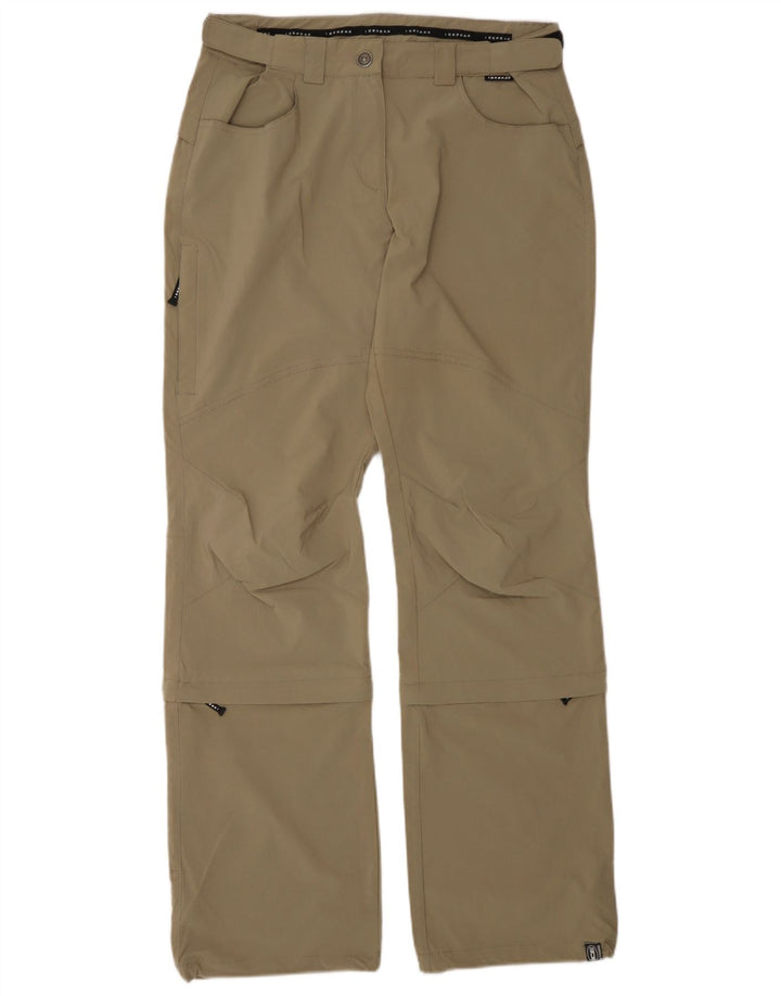 Icepeak Pantalones cargo de senderismo para mujer EU 40 Medium W30 L32 Caqui Poliéster