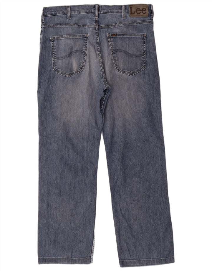 LEE Vaqueros rectos Brooklyn para hombre W36 L29 Algodón azul