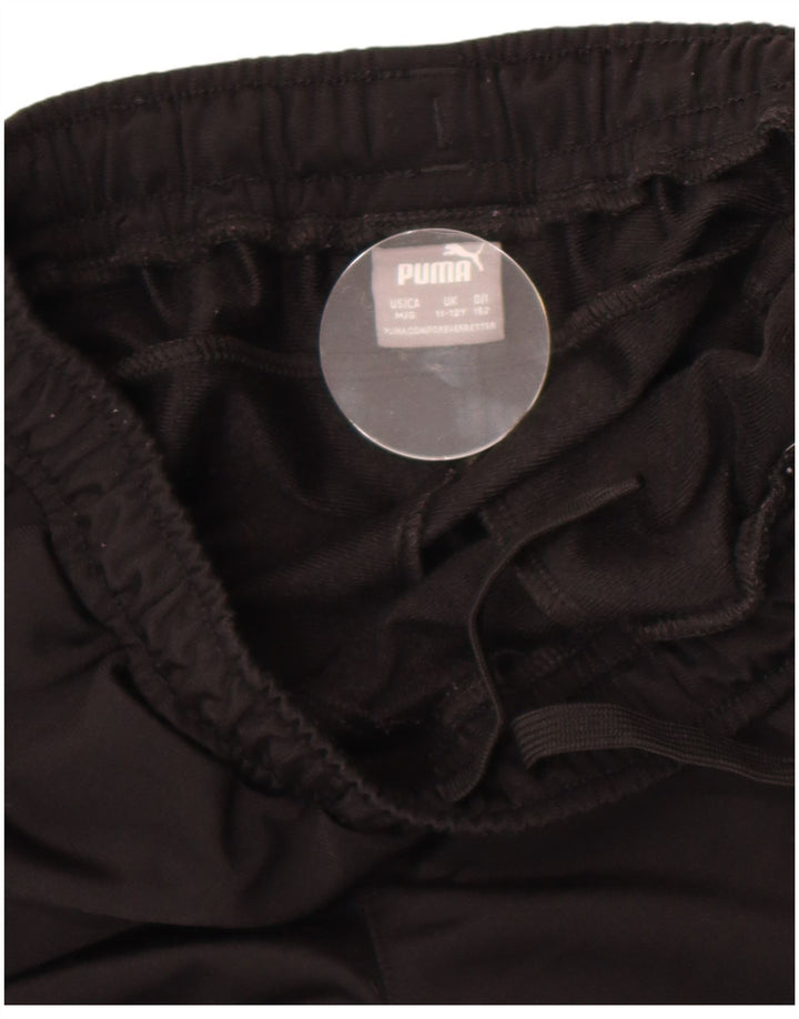 PUMA Pantalones de chándal para niño 11-12 años Negro