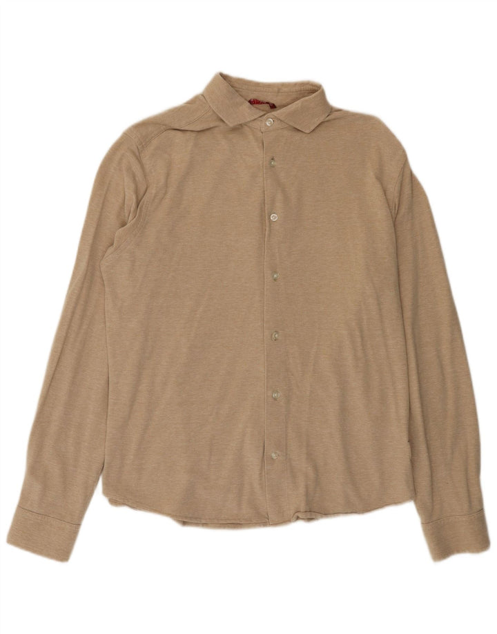 CARRERA Camisa Hombre XL Beige Algodón