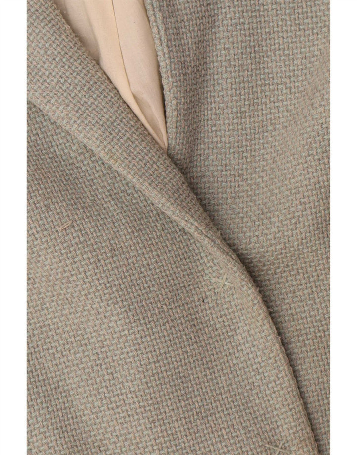 Topshop Abrigo abierto extragrande para mujer UK 42 Acrílico gris medio