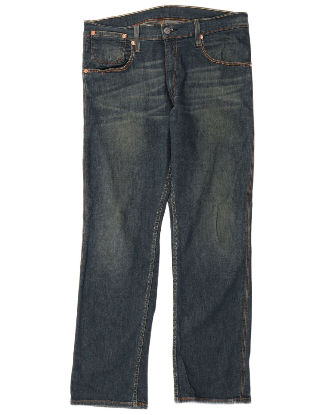 Levi's Jeans rectos 514 para hombre W36 L32 Algodón azul