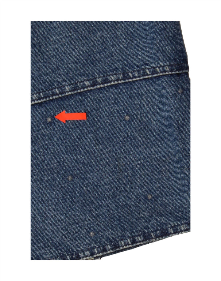 POP 84 Womens Denim Skirt W26 Small Blue Vintage POP 84 and Second-Hand POP 84 from Messina Hembry 
