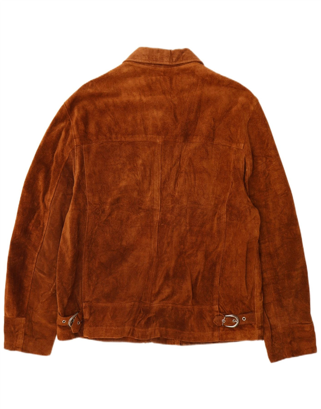 PACIFIC AIR FORCES Chaqueta de ante para hombre IT 52 XL Cuero marrón