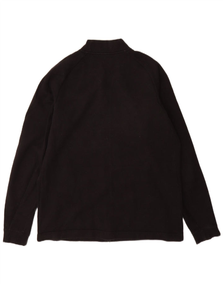 Nike - Chaqueta de chándal para hombre, talla grande, algodón negro