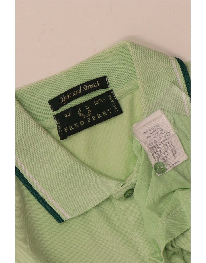 Fred Perry Polo Ligero Y Elástico De Algodón Verde Medio | Hombre