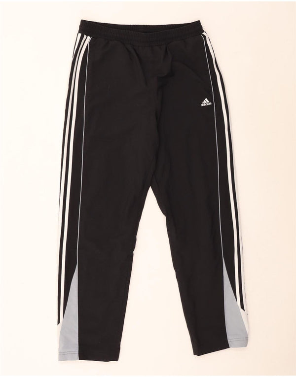 Adidas Pantalones de chándal Climalite para hombre UK 38/40 Medium Black Colourblock