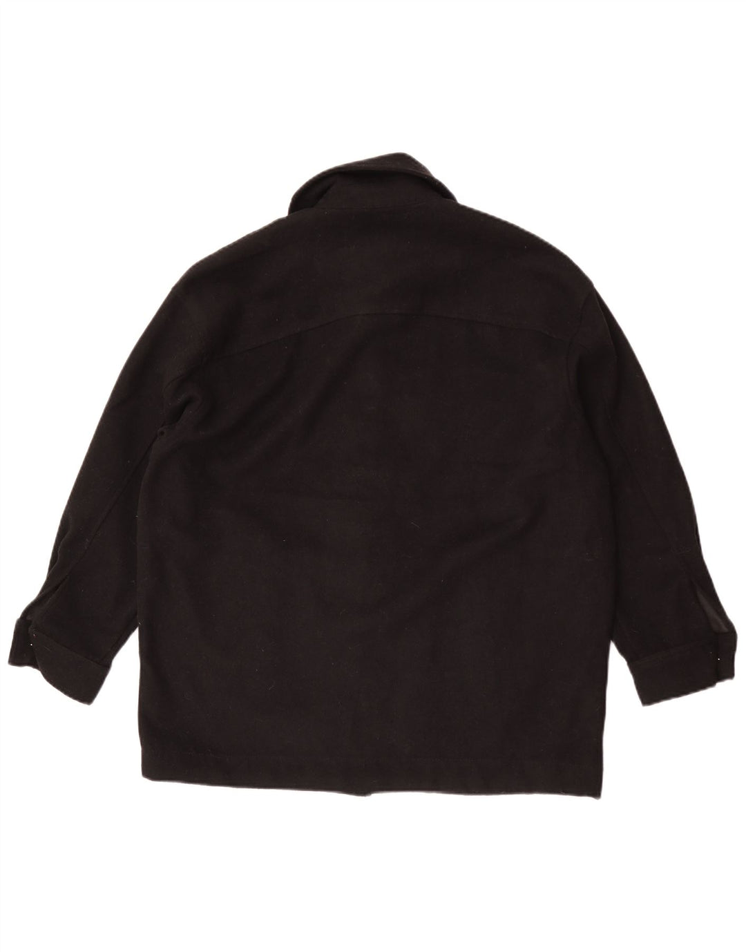 Zara Mujer Chaqueta Utilitaria Extragrande UK 6 XS Negro
