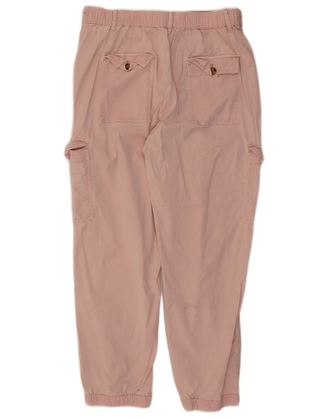 Marks & Spencer Pantalones Cargo Cortos para Mujer UK 12 Medium W30 L26 Rosa