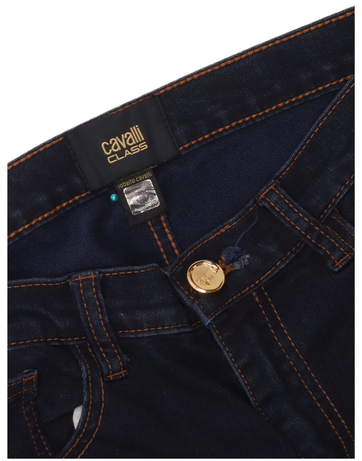 Vaqueros Capri Mujer Just Cavalli W34 L22 Azul Marino